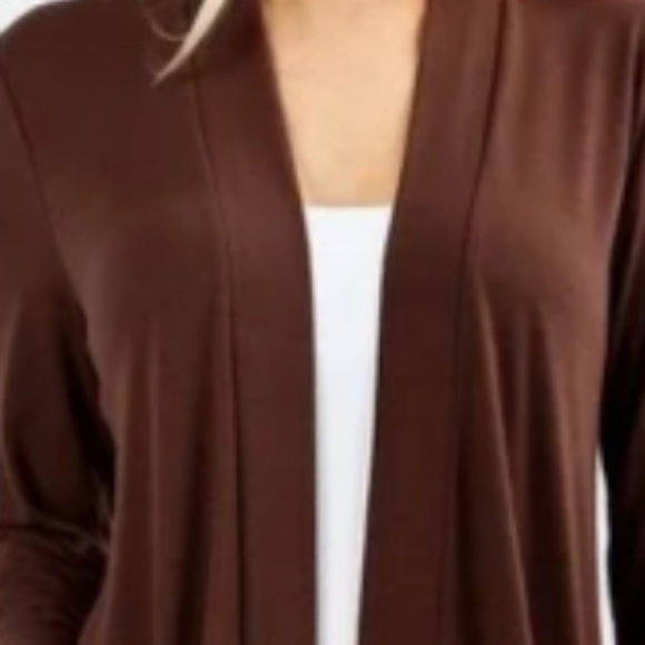 🍁 Premium Fabric Long Sleeve  Slouchy-jacket - Picture 4 of 4